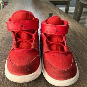Jordan Kids Red Sneakers
